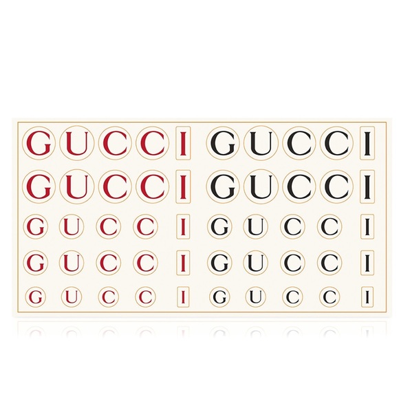 Gucci Nail Stickers Gift Bag & Ribbon Set - Picture 5 of 8
